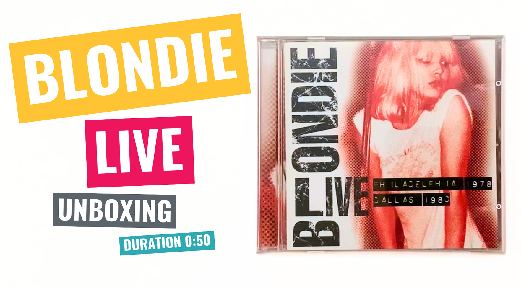 Live - Unboxing - The Best Of Blondie